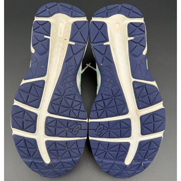 Asics Gel-Contend 4 Womens Running Shoes White & Mint Size 8.5 Lace-Up - Picture 7 of 9